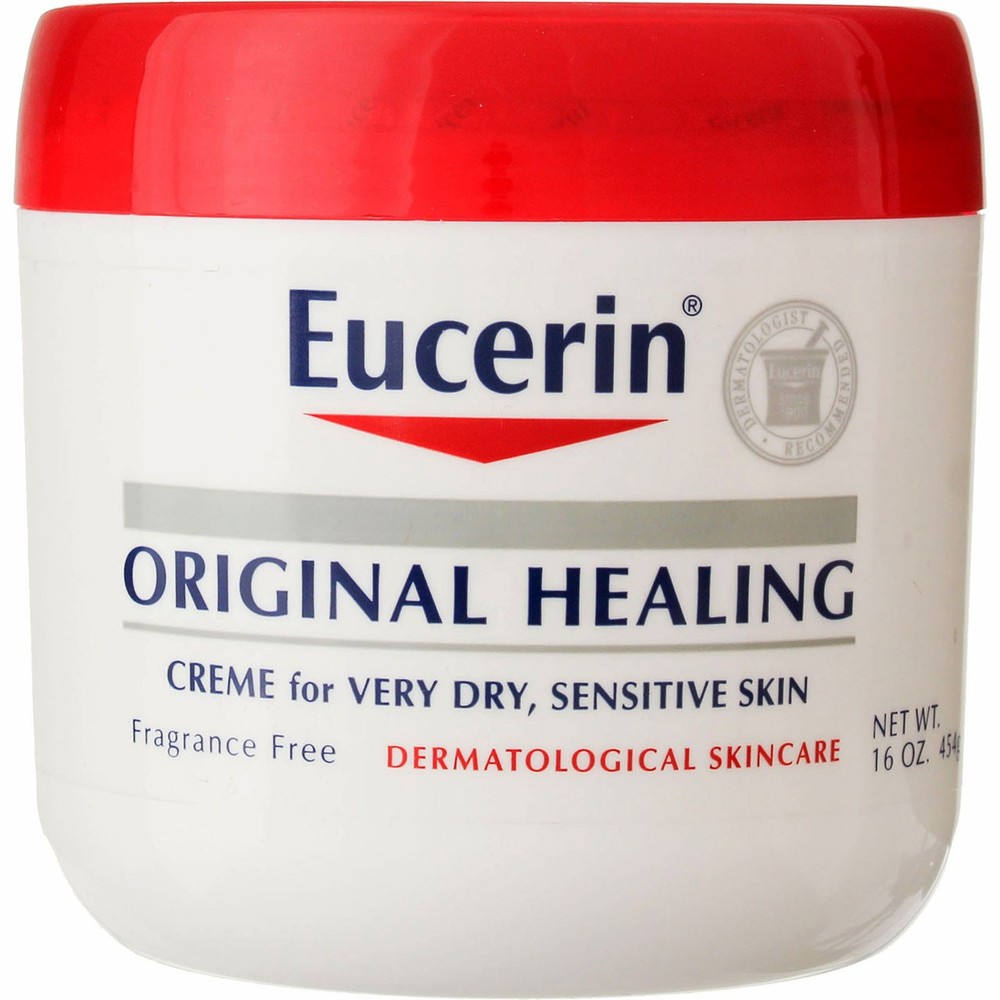 Eucerin Original Healing Creme Jar, Unscented, 16 oz
