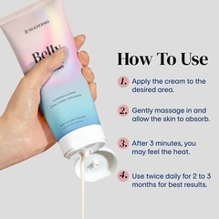 B Flat Belly Firming Cream 120ml | Tighten Skin & Reduce Cellulite