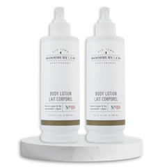 2 Woodbury & Co Body Lotion Brown Sugar & Fig Pump Bottle 12.17 oz