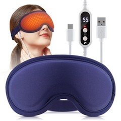 Electric Heated Eye Mask – Warm Compress for Dry Eyes, Blepharitis & Stye Relief
