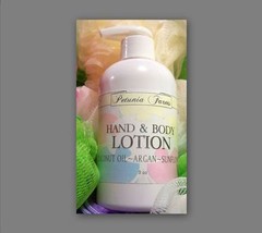 MOROCCAN ARGAN OIL HAND & BODY LOTION * Oatmeal Milk-n-Honey * 8 oz.