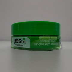 YES TO Cucumbers Depuffing Under Eye Mask Aloe Vera Sensitive Skin Soothing3Pack