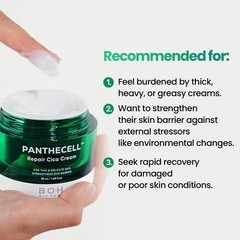 Panthecell Repair Cica Cream 1.69 fl oz | Face Moisturizer for Active Skin Re…