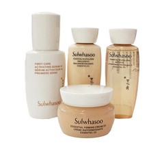 Sulwhasoo Essential Daily Routine Kit (4 Items). Premium K-Beauty