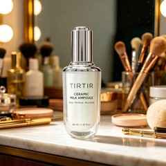 TirTir Ceramic Milk Ampoule, 1.35 Fluid Ounce / 40ml