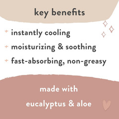 The Honest Company Mama Chill Soothing Belly Jelly Aloe Eucalyptus 4 oz New