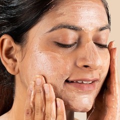 Nat Habit Masoor Dal Face Wash, Fresh Daily Tikta For Men & Women, Skin Brighten