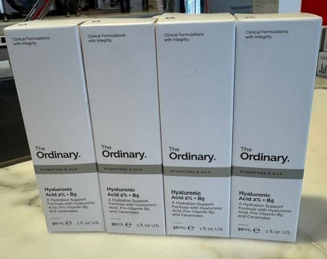 The Ordinary Hyaluronic Acid 2% + B5 Moisturizing Serum – 30ml -4 Boxes