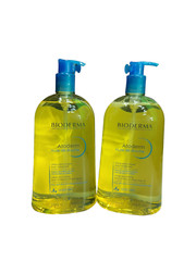 LOT OF 2 Bioderma Atoderm Huile de douche Anti-Irritation Cleansing Oil 33.8oz