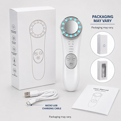 Microcurrent Facial Device Face Massager LED Light Therapy Skin Tightening