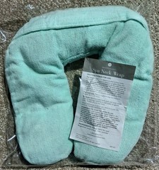 BeautiControl Spa Neck Wrap 100% Flaxseed Orange Mint Lavender Scented Washable