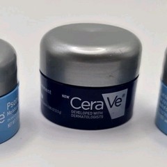 4 Pack CeraVe Psoriasis Moisturizing Cream X 2 and Healing Ointment X 2 0.17 OZ