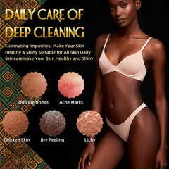 3 Pack African Bath Sponge African Net Long Net Bath Sponge Exfoliating Shower
