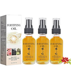 Facial Moist 3Pcs Rosehip Oil, Castor Oil Black Seed Oil Rosehip Oil Face Serum