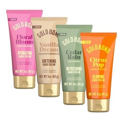 Gold Bond Scented Hand Cream Set, Everyday Hand Cream to Hydrate the Skin, Assor