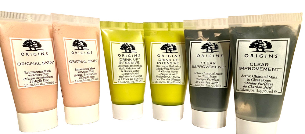 6 x Dr Andrew Weil For Origins Retexturizing Purify & Hydrate Mask Set of 6