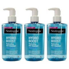Neutrogena Hydro Boost Face Wash Hydrating Facial Cleanser 12oz – 3 Pack
