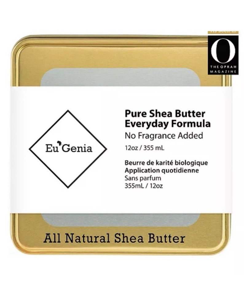 Eu Genia Pure Shea Butter Everyday Formula 12 oz. – No Fragrance NEW