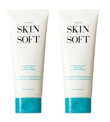 2 Avon Skin So Soft for Acne Prone Skin Foaming Cleanser 150ml 5 oz