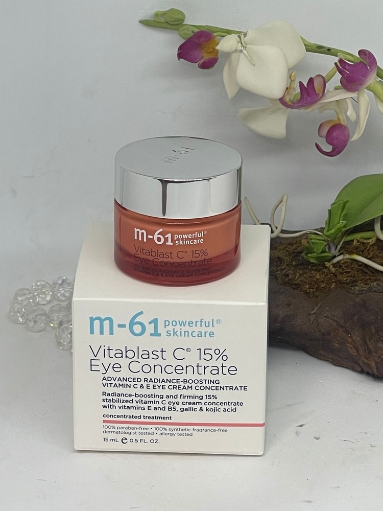 M-61 Vitablast C 15% Eye Cream Concentrate – .5 fl oz Full Size – New in Box