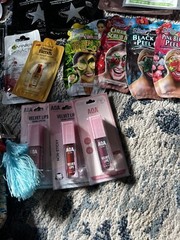 Skincare Spa Lot Mask eye treatment 36 Piece Peels, Eye Patches, Spa Gloves