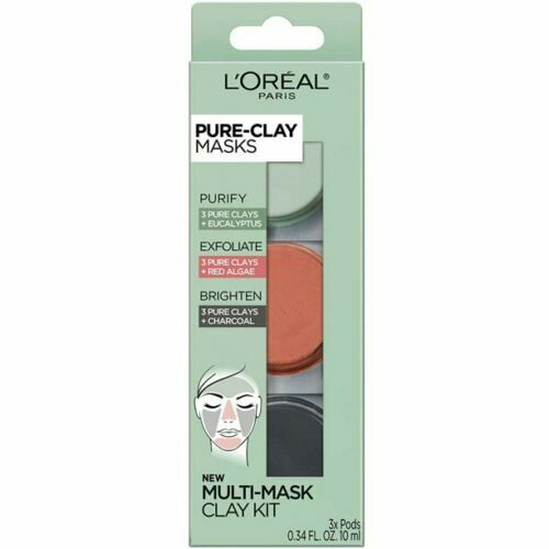 Loreal Pure-Clay Masks Multi-Mask Clay Kit