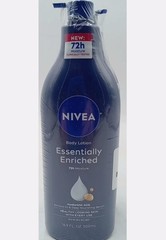 NIVEA Essentially Enriched Body Lotion for Dry Skin Pack of 2, 16.9 Fl Oz