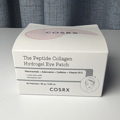 COSRX Peptide Collagen Hydrogel Under-Eye Patch 60ct Niacinamide 2.99oz