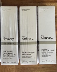 NEW 3 x THE ORDINARY SKINCARE SERUM – Buffet Copper Peptide, Caffeine, Rosehip