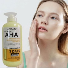 AHA Brightening & Whitening Body Cream for Smooth Glowing Skin 500ml USA