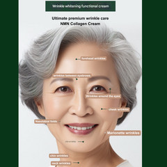 GMGN Recos NMN Collagen Cream 50g Wrinkle & Elasticity Care Moisturizing Cream