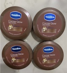 4 Pack Vaseline Intensive Care COCOA GLOW Body Cream 2.53 oz Skin Care Cream