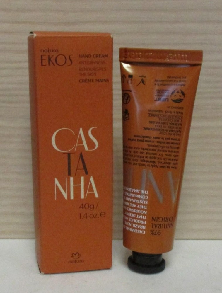 Natura Ekos Castanha Anti Dryness Hand Cream 1 oz Travel Size