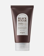 SKINFOOD Black Sugar Perfect Scrub Foam 180g Exfoliating Cleanser USA Seller