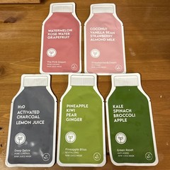 ESW Beauty Mask Set – Raw Juice Cleanse, 5pc Brand New Beauty Masks 11/2026