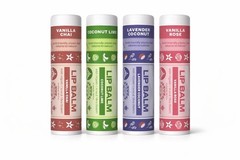 Vegan Lip Balm for Soft, Hydrated Lips Natural Moisturizer, Soothing Formula