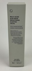 Allies of Skin Multi Acids & Retinoid Brightening Sleeping Facial 1.7 oz 08/2027