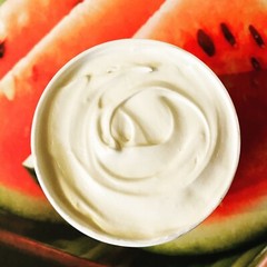 WATERMELON TRIPLE WHIPPED SHEA NATURAL BODY BUTTER UNREFINED 16 OZ