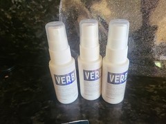 Verb Shampoo+Conditioner Travel Packs Set Samples,Ghost oil,shine+heat protect