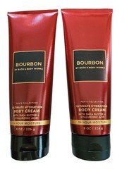 Men&rsquo;s Bourbon Ultimate Hydration Body Cream 8 Ounces Pack of 2