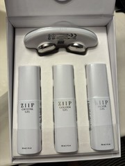 ZIIP HALO Microcurrent Facial Toning Device w/ Electric Complex Gel Complete Set