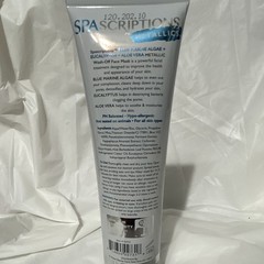SpaScriptions Metallics Pore Minimizing Wash-Off Face Mask 5 oz Blue