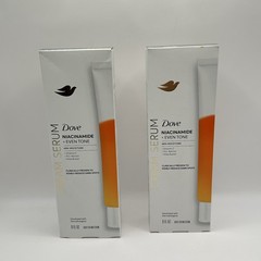 2 Pack: Dove Body Cream Serum Niacinamide + Even Tone Lotion 8oz ea (1454) R4P7