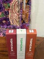 Authentic $48 Topicals Slick Salve Lip Balm In 3 Shades 15 ML Full Size New