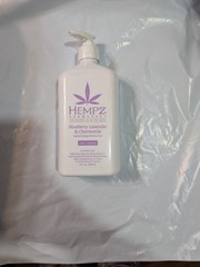 Blueberry Lavender Chamomile Herbal Body Moisturizer 17 Fl Oz Calming Lotion