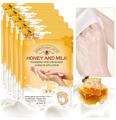 5 Pairs Hand Mask Gloves, Moisturizing & Repairing Treatment for Extra Dry & Rou