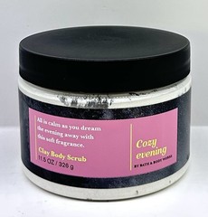 Bath and Body Works COZY EVENING Clay Body Scrub 11.5 oz * NEW