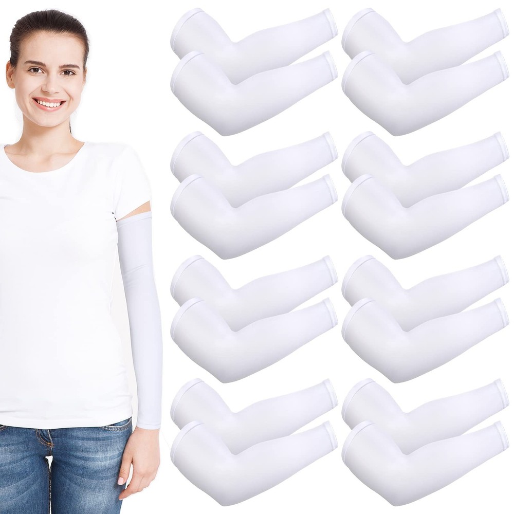 8 Pairs Eczema Sleeve for Adult Teens Eczema Psoriasis Unisex Arm Leg Sleeve …