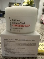 VITABRID C12 Daily-C Balancing Cleansing Balm 3.17oz/90g FULL SZ SEALED
