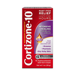 Cortizone-10 1% Hydrocortisone Fast Itch Relief Cream for Rashes & Bites